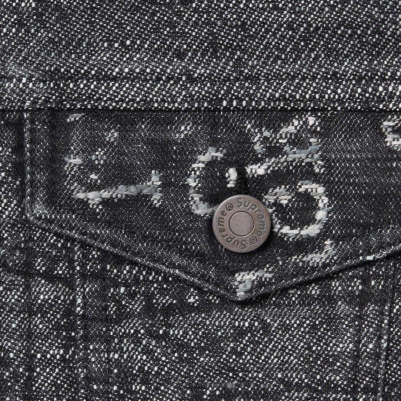 Archive Denim Jacquard Trucker Jacket view 10
